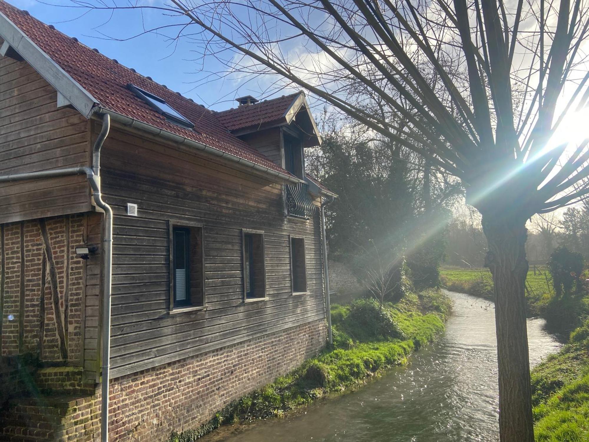 Maison Au Bord De Riviere , Proche De La Mer- Spa Semi Rigide Plein Air En Option Bacqueville-en-Caux Buitenkant foto